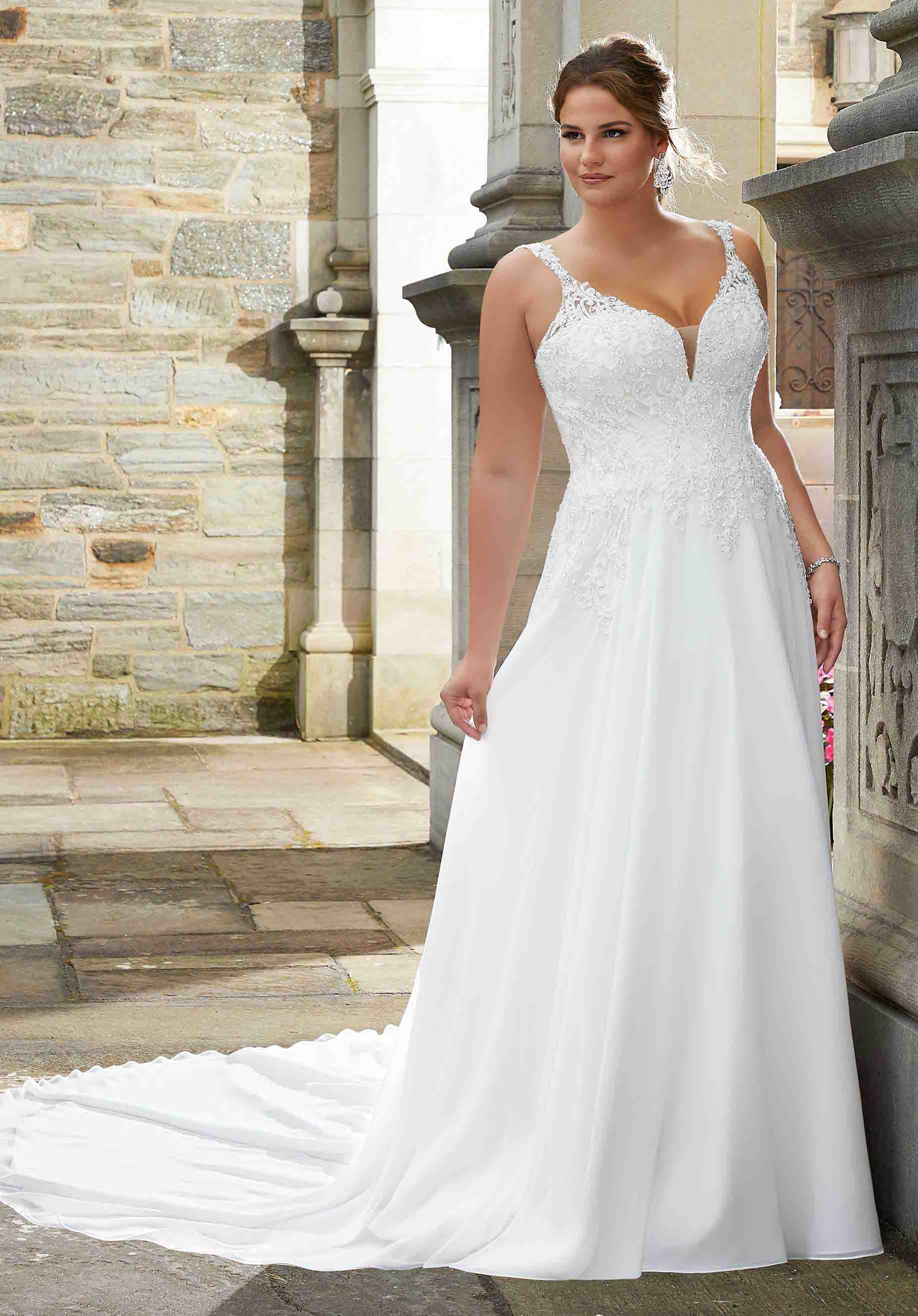 Clan romantico Incorporare vestiti da sposa per donne curvy Fare