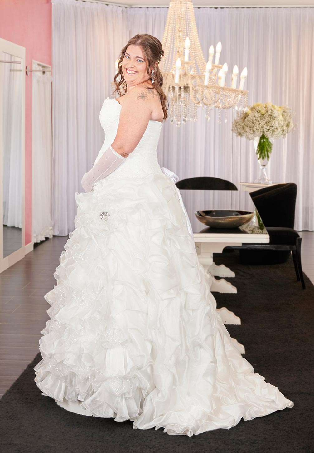 Anna Sposa Curvy e Felice. Il suo sogno per l abito da sposa